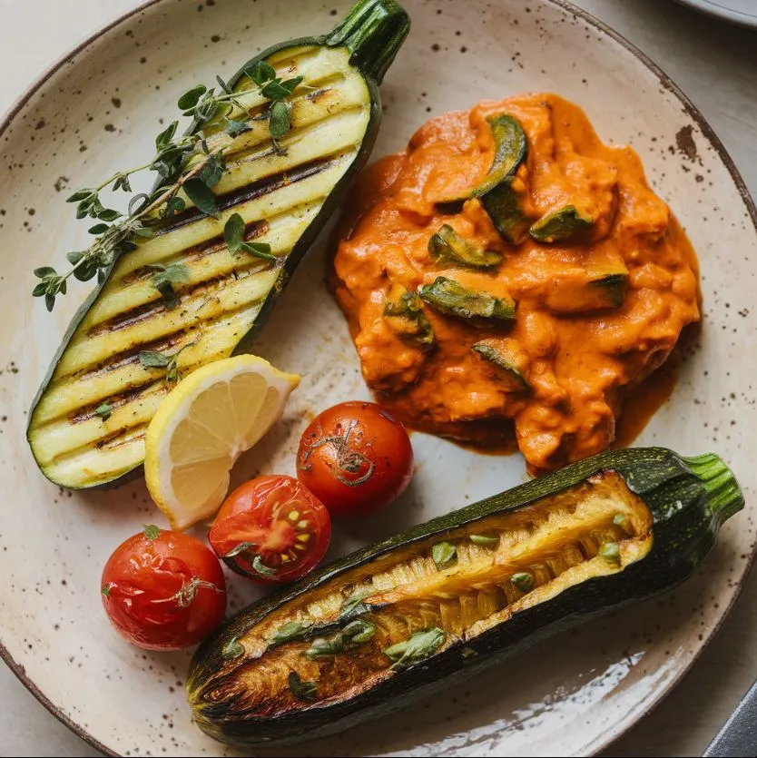 Courgette au four Variantes de la Recette Courgette au four : Un repas éblouissant à ne pas manquer !